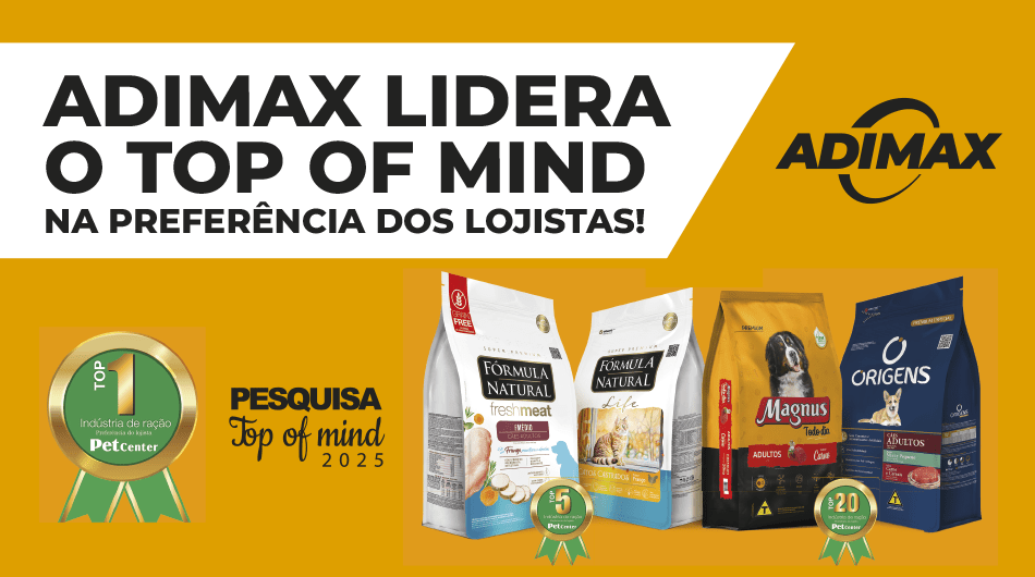 Adimax lidera top of mind
