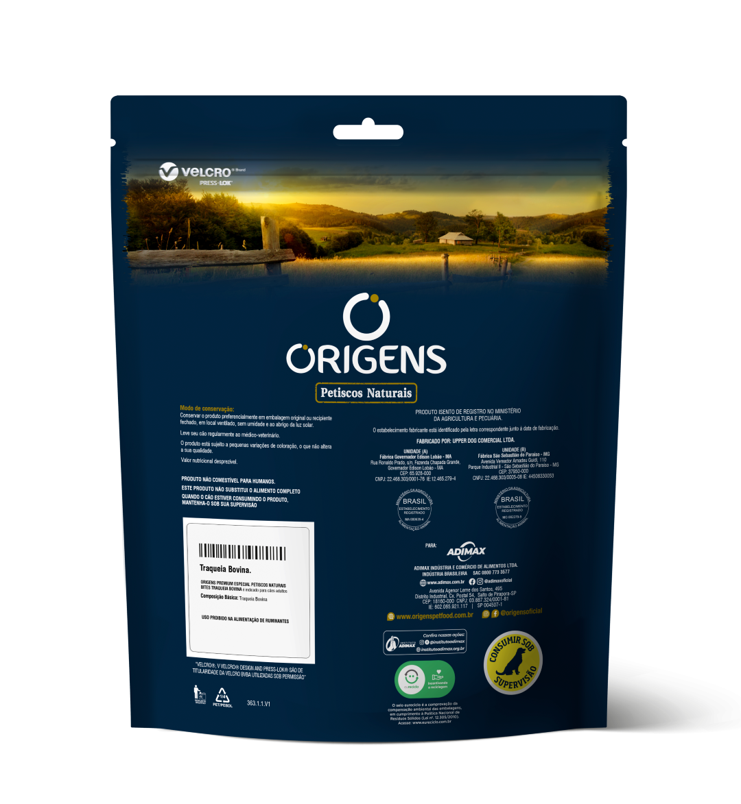 Origens Premium Especial Petiscos Naturais Traqueia Bovina - Image 2