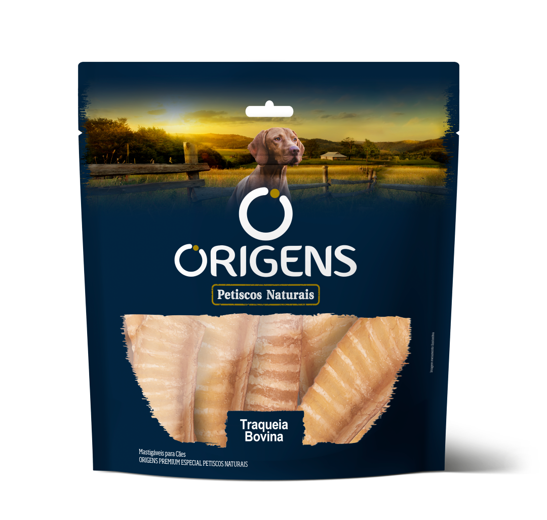 Origens Premium Especial Petiscos Naturais Traqueia Bovina