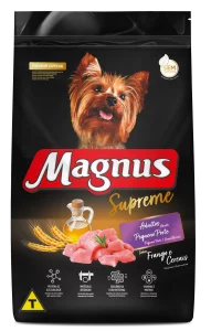 Magnus Premium Especial Supreme Cães Adultos Pequeno Porte Sabor Frango e Cereais