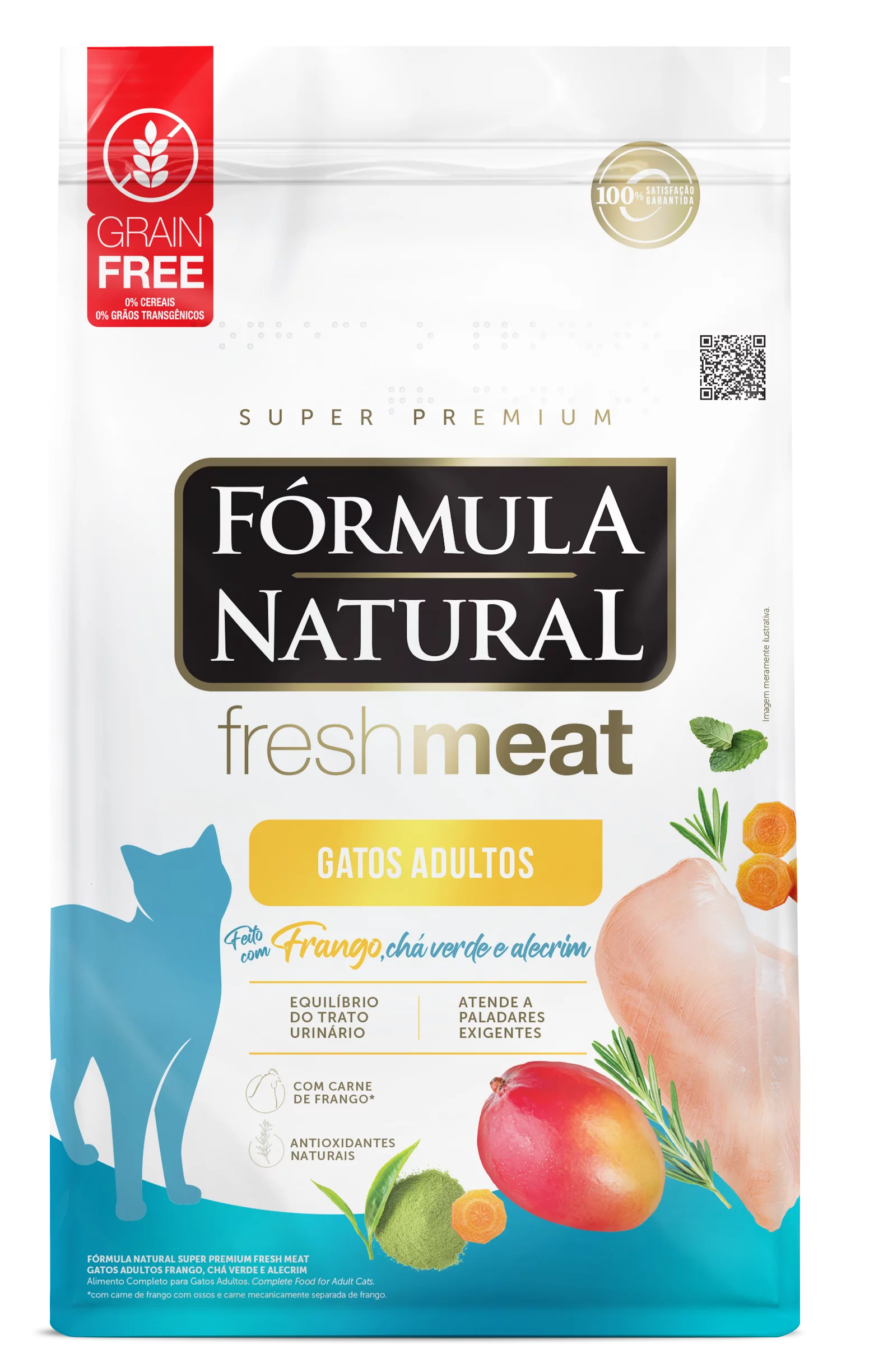 Fórmula Natural Fresh Meat Gatos Adultos Sabor Frango