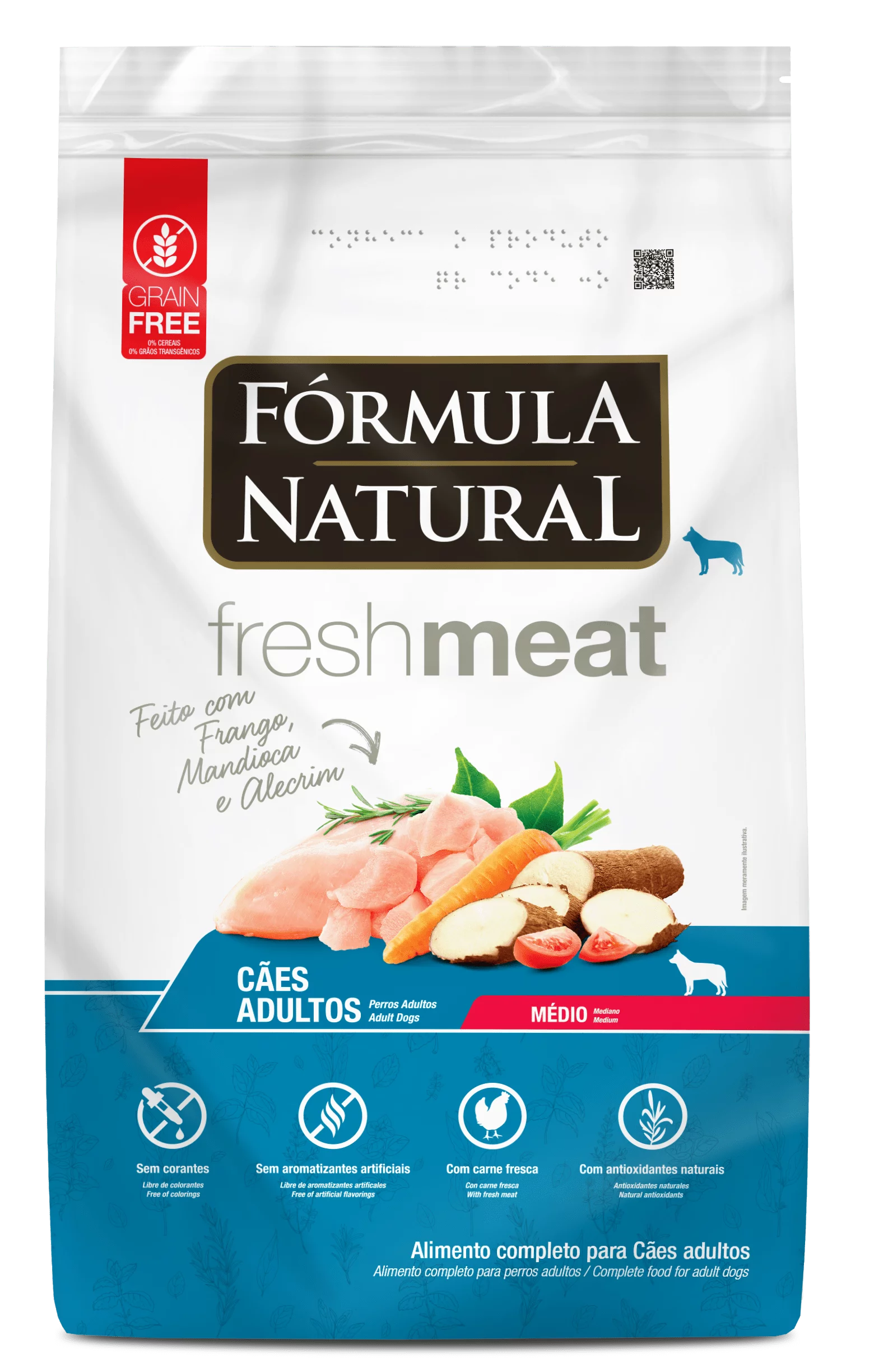 Fórmula Natural Fresh Meat Perros Adultos Porte Mediano