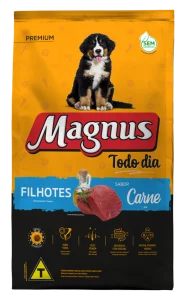 Magnus Premium Cães Todo Dia Filhotes Sabor Carne