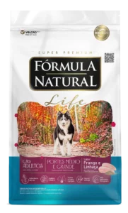 Fórmula Natural Super Premium Life Cães Adultos Portes Médio e Grande Frango e Linhaça